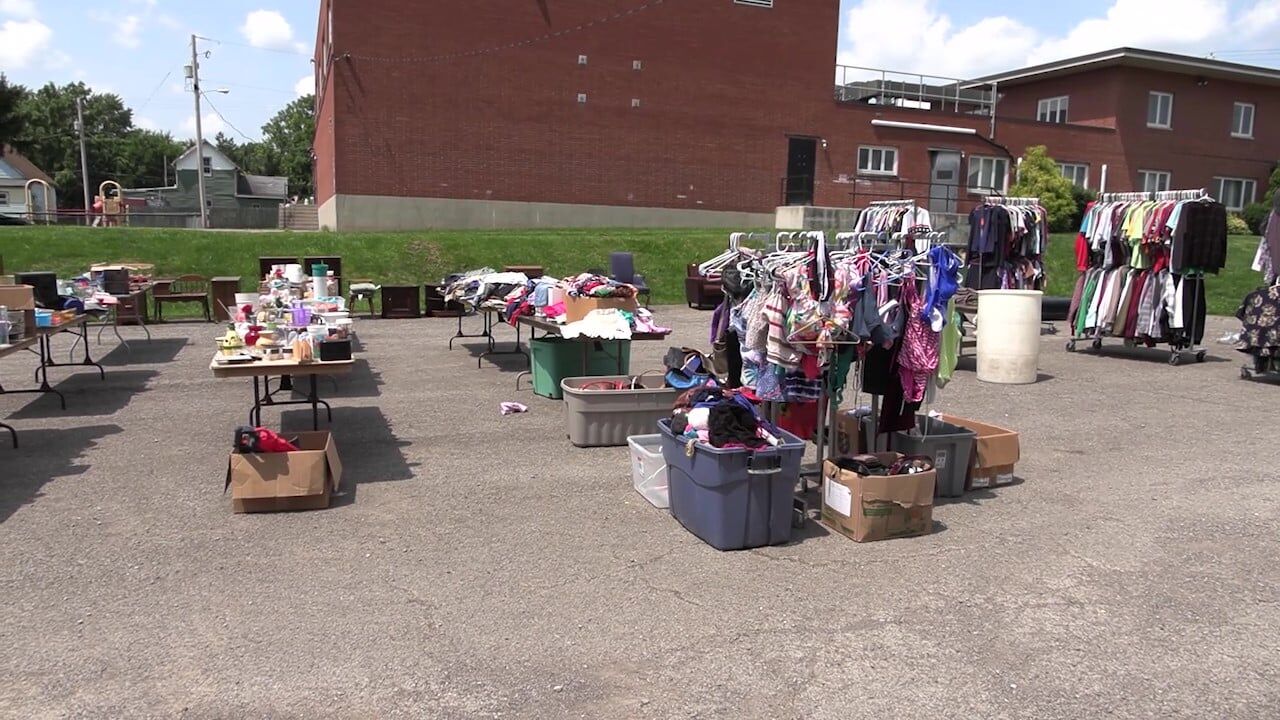 Bargains and giving at Lima Salvation Army’s monthly sale